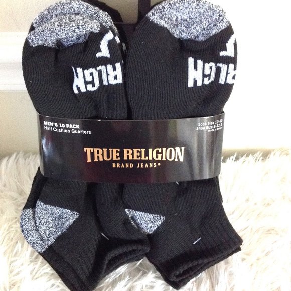 True Religion Other - True Religion 10 Pairs  Men Socks